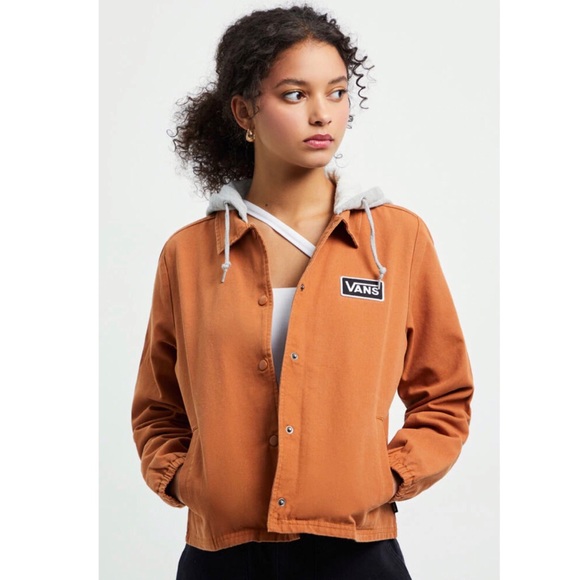 orange vans jacket